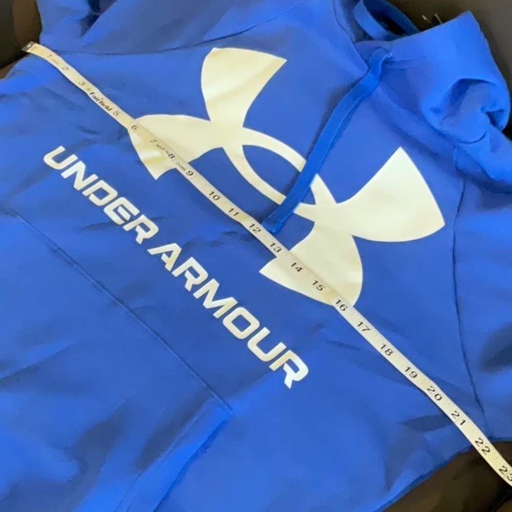 Men's UA Rival Fleece Big Logo Hoodie - Picture 6 of 8